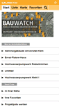 Mobile Screenshot of bauwatch.koelnarchitektur.de